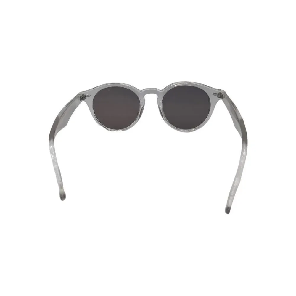 Cat Eye clear plastic blue/grey lenses sunglasses dr576 20d